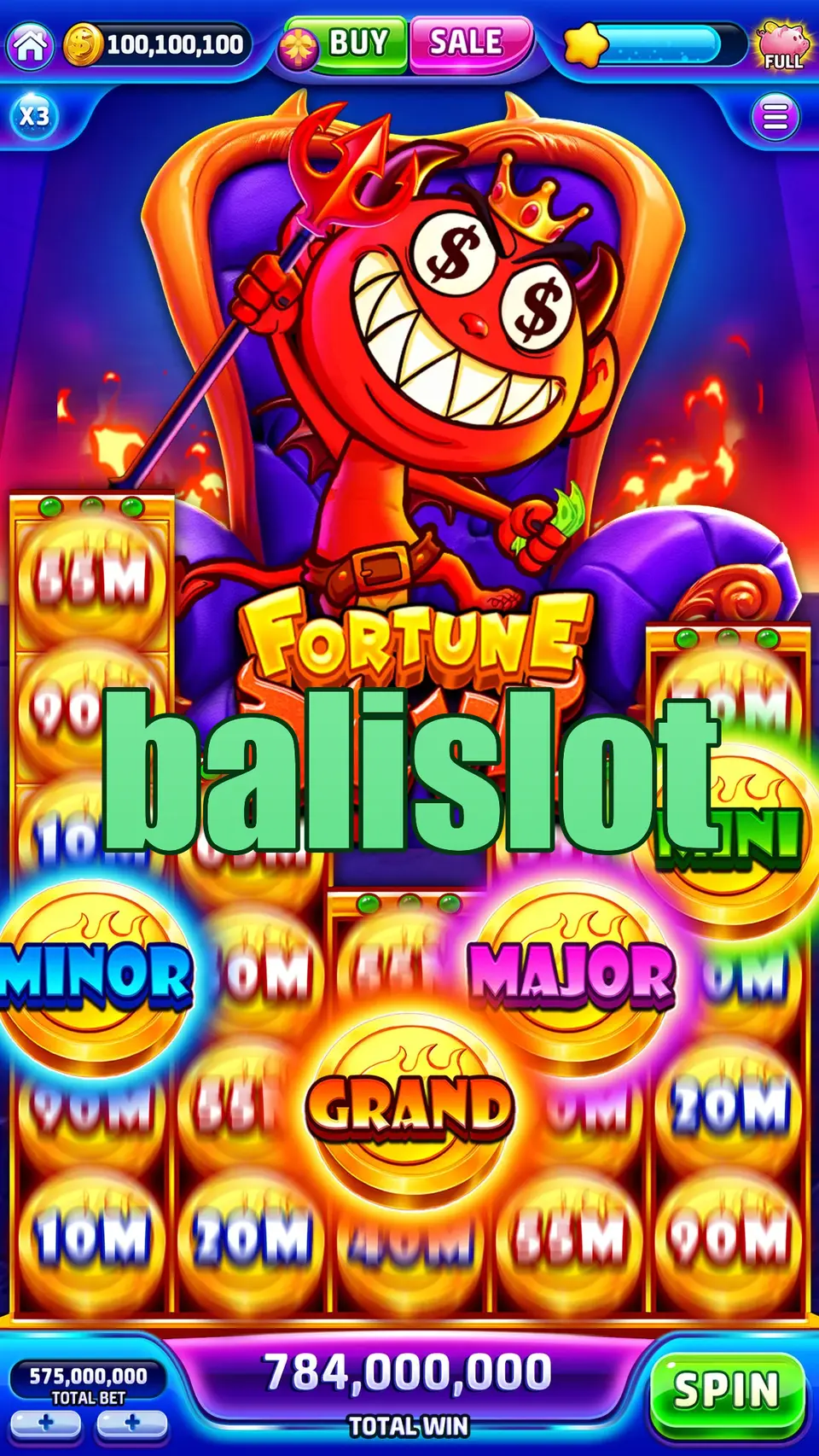 balislot Tangkapan Layar - APK Resmi